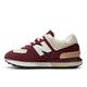 New Balance 574 Mens Casual Trainers in Burgundy - 7 UK