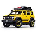Scale Diecast Car 1:24 For Tank 300 Border Edition Off-road Vehicle Metal Model Car Sound Light Pull Back Car Model Collectible Model vehicle