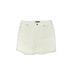 Simply Vera Vera Wang Denim Shorts: White Bottoms - Women's Size 12
