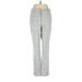 H&M Dress Pants - High Rise Boot Cut Boot Cut: Gray Bottoms - Women's Size 8