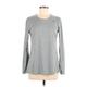 Nike Active T-Shirt: Gray Activewear - Women's Size Medium