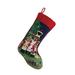 The Twillery Co.® Vermehr Christmas Bears Needlepoint Stocking in Blue/Green/Red | 18 H x 11 W in | Wayfair 0688EE27326648498416C989E73AB078