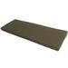 Ebern Designs 1 - Piece Outdoor Seat Cushion Polyester in Gray/Green/Brown | 2 H x 46 W x 17 D in | Wayfair E11B4ABBDA5549138A527915534EFFA9