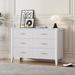 Red Barrel Studio® Matfield Accent Chest Wood in White | 33.1 H x 48 W x 15.7 D in | Wayfair FD8CD1F5560D4EE5A739D029FCB4AD38