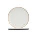 Cosy & Trendy Plato Melamine Dessert Plate, Set of 6 Melamine in Brown/White | 8.3 W in | Wayfair 5948927