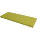 Ebern Designs 3" High-Resilience Foam Indoor/Outdoor Patio Furniture/Window Seat Bench Cushion in Green/Brown | 3 H x 69 W x 18 D in | Wayfair