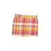 SONOMA life + style Casual Mini Skirt Mini: Pink Plaid Bottoms - Women's Size 16