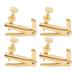 OWSOO 4/4 3/4 Violin String Adjuster Fine Tuners 4 PCS Alloy Violin Parts with Anti Rust Coating
