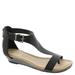 Kenneth Cole Reaction Great Gal - Womens 5.5 Black Sandal Medium