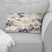 Designart "Ethereal Blooms I" Plants Printed Throw Pillow