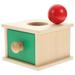 Wooden Kids Educational Toys Exercise Hand-eye Coordination Toys for Kids Children (Round Ball Boxes Style)