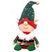 Dengmore Christmas Ornament Santa Doll Christmas Collectible Figurines Birthday Present Machine Washable 12.5 Inch Tall Desktop Decor