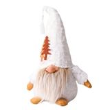 Pnellth Christmas Plush Doll Big Nose Knitted Hat Snowflake/Tree Decor Handmade Adorable Scene Layout Gifts Xmas Tabletop Faceless Gnome Stuffed Ornament Party Favors