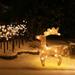 SRUILUO Christmas Lights Outdoor Lighted Christmas Deer Glittering Deer with Strip Lights for Outdoor Patio Decoration Artificial Pre-lit Christmas Decorative Deer LED Lights