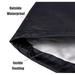 Round Fire Pit Cover Waterproof Fire Bowl Cover Heavy Duty Patio Firepit Cover Round for Outdoor Fire Pit