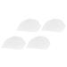 4 Pcs Square Food Folding Breathable Anti-fly Dish Cover Set 4pcs (16 Inches Lace Edge (43*43) Mesh Covers for Pool Party