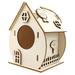 Spring Savings Clearance Items Home Deals! Zeceouar Clearance Items for Home Wooden Bird House Children s DIY Bird House Wooden Bird Hanger Outdoor Rope Bird Cage