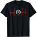 Speedometer Heartbeat Race Car Lovers Mechanic Guys T-Shirt