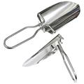 4 Pcs Small Gardening Shovel Stainless Steel Camping Shovel Portable Camping Shovel Small Hiking Shovel