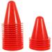 20pcs Roller Skating Cones Pile Cup Road Blocks Sports Agility Training Cones