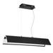 PF9636-BLK/CH-Kendal Lighting Inc.-Ultimor - 40W 1 LED Pendant-80 Inches Tall and 36 Inches Wide-Black/Chrome Finish