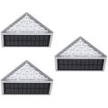 3 PCS Solar Step Light Solar Lights Outdoor Solar Deck Lights Step Lights Outdoor Decor Solar Outdoor Lights