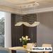 Luxury Crystal Chandelier Raindrop Pendant Light LED Kitchen Island Ceiling Lamp Without Bulb