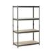 Silver Vein Steel Storage Rack 4 Adjustable Shelves 3200 Lb. Capacity 60 Height X 36 Width X 18 Depth