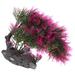 3pcs Simulated Pine Tree Desktop Artificial Tree Vivid Aquarium Pine Tree Tank Supply