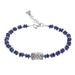 Forested Thailand,'Hill Tribe Lapis Lazuli Beaded Bracelet from Thailand'