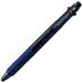 Uni Ballpoint Pen Jetstream 3 Color Black Red Blue Ink 0.38mm Transparent Navy (SXE340038T.9)