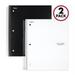 Five Star Wirebound Notebook 3 Subject Wide Ruled 2 Pack (73031)