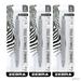 Zebra Pen 29411 Model F-701 Pack of 3 All Metal Retractable Ballpoint Pens; Heavy Duty Stainless Steel Barrel; Fine Point; 0.8mm; Black Ink