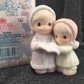 Precious Moments Sugar Town Aunt Ruth and Aunt Dorothy Two Girls Caroling Figurine #529486