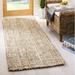 Natural Fiber Collection Runner Rug - 2 6 X 6 Natural Handmade Jute Ideal For High Traffic Areas In Living Room Bedroom (NF456A)