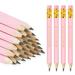 Ainiv 60 Pieces Half Pencils Wedding Pencils 4 Inch Sharpened Pencils with Eraser Cute Pencils Wood-Cased Pencils Gift Pencils for Kids Adults School Office Wedding Party Favors