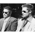 George Clooney And Brad Pitt Ocean s Eleven 24x36 Classic Hollywood Poster