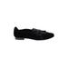 VANELi Flats: Slip-on Chunky Heel Casual Black Solid Shoes - Women's Size 7 - Almond Toe