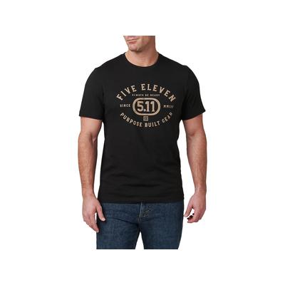 5.11 Men's Purpose Crest V2 T-Shirt, Black SKU - 4...