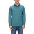 Stehkragenpullover S.OLIVER Gr. XXL, blau (petrol) Herren Pullover Rollkragenpullover