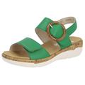 Sandale REMONTE Gr. 42, grün (apfelgrün) Damen Schuhe Sandalen