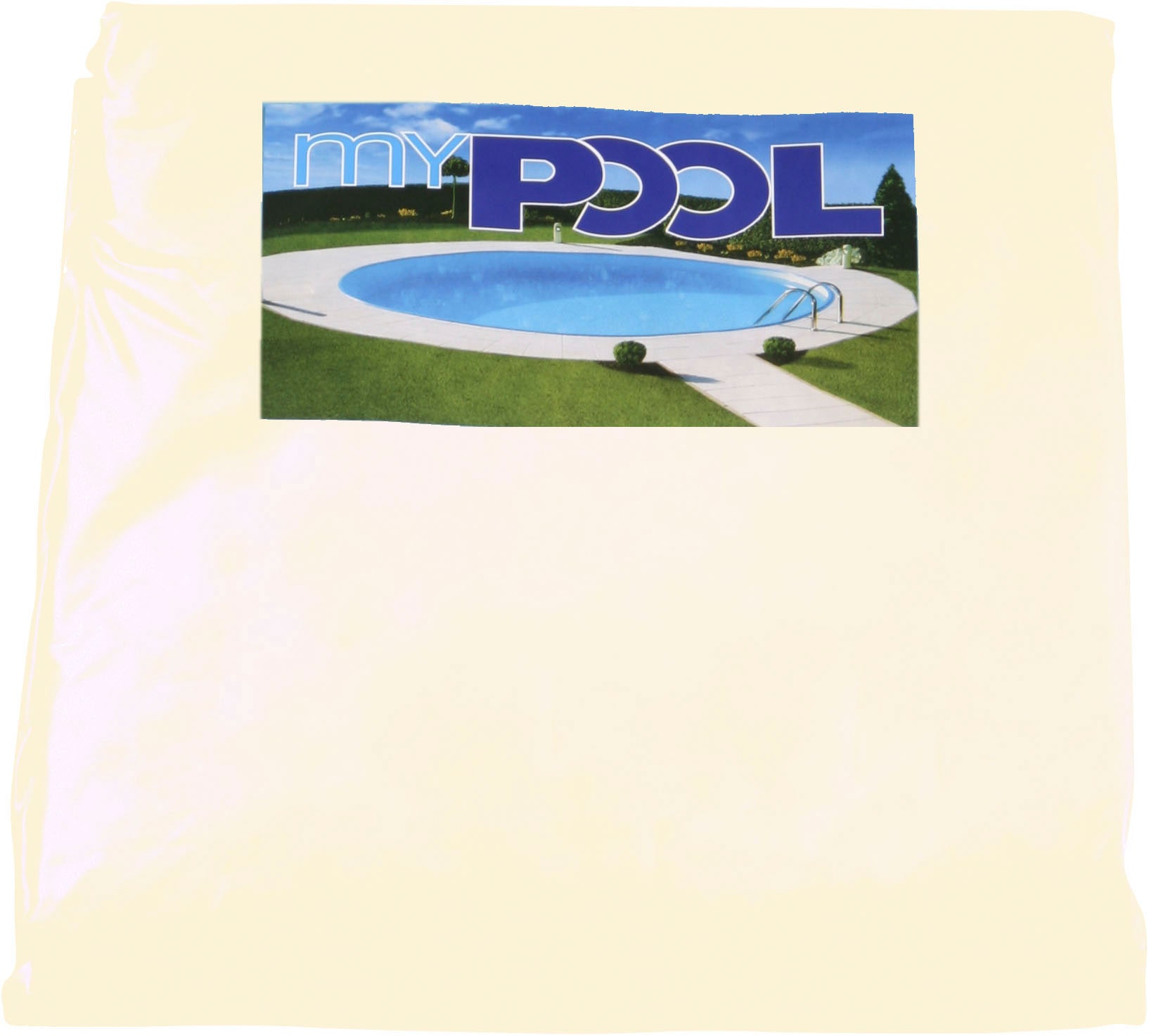 Poolinnenhülle MY POOL BWT "für 150 cm tiefe Pools", beige (sand), H:150cm Ø:350cm, Polyvinylchlorid (PVC), Baufolien Image