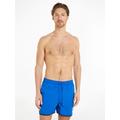 Badeshorts TOMMY HILFIGER SWIMWEAR "SF MEDIUM DRAWSTRING" Gr. M (50), N-Gr, blau (persian blue) Herren Badehosen Badeshorts