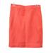 J. Crew Skirts | J Crew Peach Lined Pencil Skirt Sz 2 | Color: Orange/Red | Size: 2