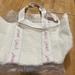 Victoria's Secret Bags | Beautiful Victoria Secret Bag New! | Color: Cream/Pink | Size: Os