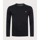 Polo Ralph Lauren Mens Classic Fit Lightweight Long Sleeve T-Shirt - Colour: Core 001 Polo Black - Size: Medium