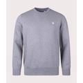 Polo Ralph Lauren Mens Crew Neck Sweatshirt - Colour: 017 Steel Heather - Size: XL