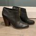 Coach Shoes | Coach Hattie Q1969 Black Leather Booties Size 9 | Color: Black | Size: 9