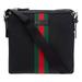 Gucci Bags | New Gucci Messenger Bag Techno Canvas Web Flat Messenger Medium Crossbody Bag | Color: Black | Size: L: 11.00 In H: 11.00 In W: 1.50 In