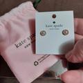 Kate Spade Jewelry | Kate Spade Pearl/Crystal Earrings | Color: Gold/White | Size: Os